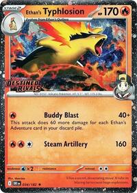 Ethan's Typhlosion #34 Miscellaneous Cards & Products