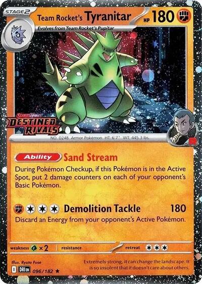 Team Rocket's Tyranitar #96 Miscellaneous Cards & Products