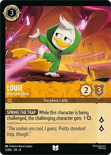 Louie - One Cool Duck (Foil) #1 Reign of Jafar