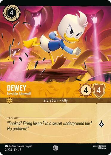 Dewey - Lovable Showoff (Foil) #2 Reign of Jafar