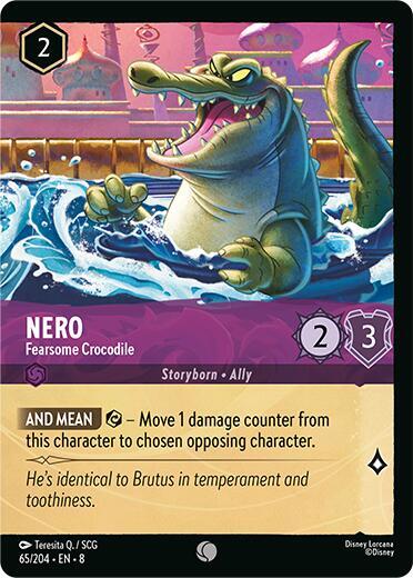 Nero - Fearsome Crocodile (Foil) #65 Reign of Jafar