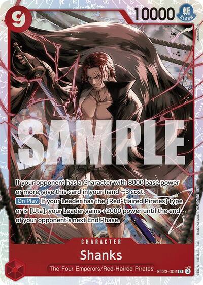 Shanks #ST23-002 Starter Deck 23: RED Shanks