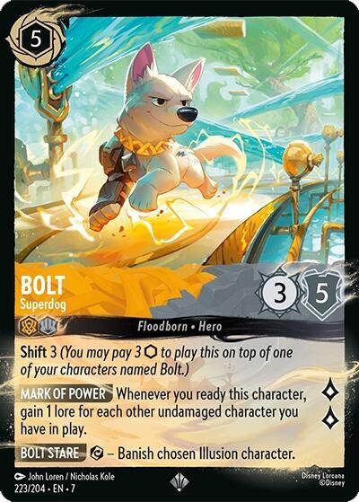 Bolt - Superdog (223/204) #223 Illumineer's Quest: Palace Heist