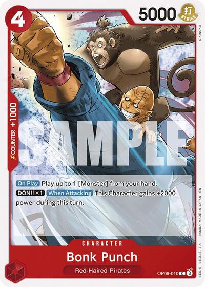 Bonk Punch (Reprint) #OP09-010 Starter Deck 23: RED Shanks