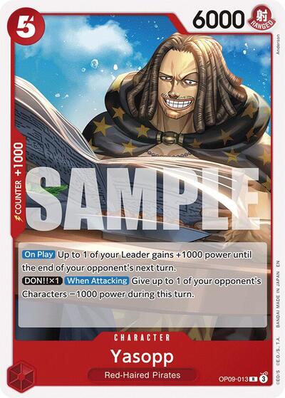 Yasopp (Reprint) #OP09-013 Starter Deck 23: RED Shanks