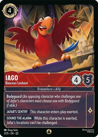 Iago - Raucous Lookout #3 Illumineer's Quest: Palace Heist