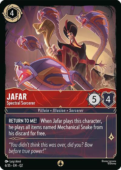 Jafar - Spectral Sorcerer #6 Illumineer's Quest: Palace Heist