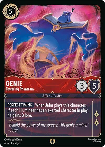 Genie - Towering Phantasm #7 Illumineer's Quest: Palace Heist
