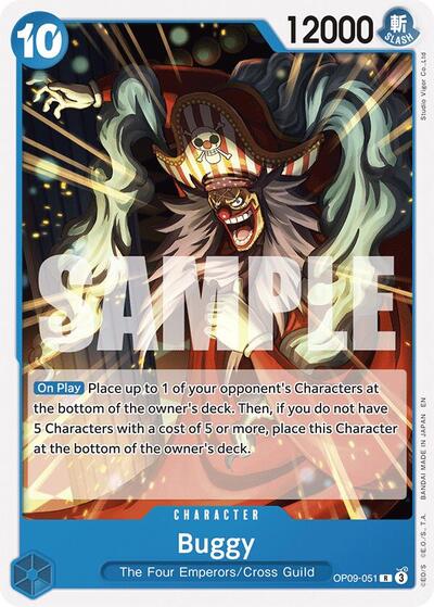 Buggy (Reprint) #OP09-051 Starter Deck 25: BLUE Buggy