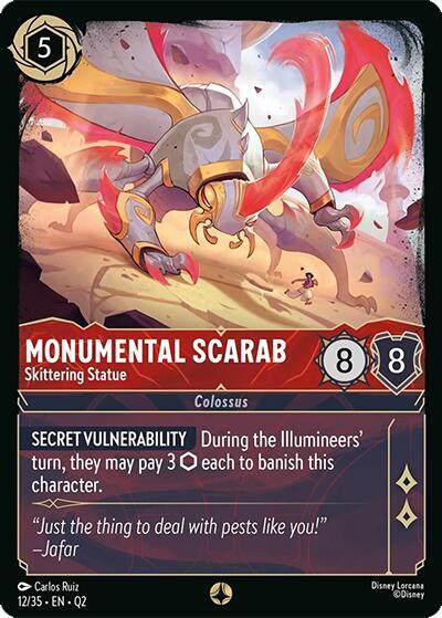 Monumental Scarab - Skittering Statue #12 Illumineer's Quest: Palace Heist
