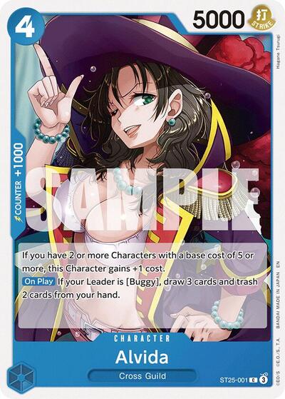 Alvida #ST25-001 Starter Deck 25: BLUE Buggy