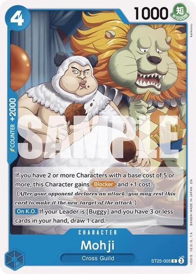 Mohji #ST25-005 Starter Deck 25: BLUE Buggy