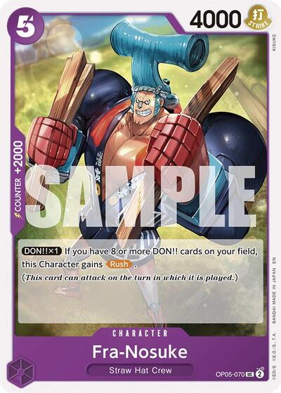 Fra-Nosuke (Reprint) #OP05-070 Starter Deck 26: PURPLE/BLACK Monkey.D.Luffy