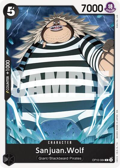 Sanjuan.Wolf (Reprint) #OP10-084 Starter Deck 27: BLACK Marshall.D.Teach