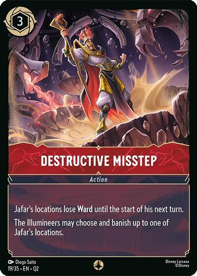 Destructive Misstep #19 Illumineer's Quest: Palace Heist