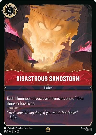 Disastrous Sandstorm #19 Illumineer's Quest: Palace Heist