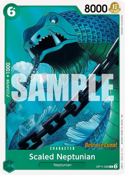 Scaled Neptunian #OP11-026 A Fist of Divine Speed Release Event Cards