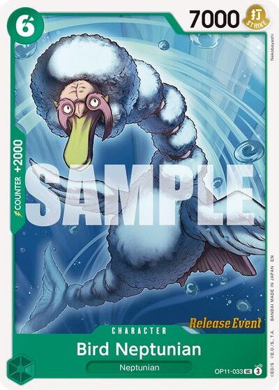 Bird Neptunian #OP11-033 A Fist of Divine Speed Release Event Cards
