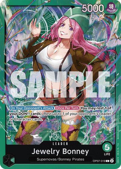 Jewelry Bonney (OP07-019) #OP07-019 Starter Deck 24: GREEN Jewelry Bonney