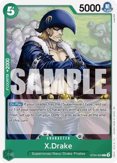 X.Drake #ST24-005 Starter Deck 24: GREEN Jewelry Bonney