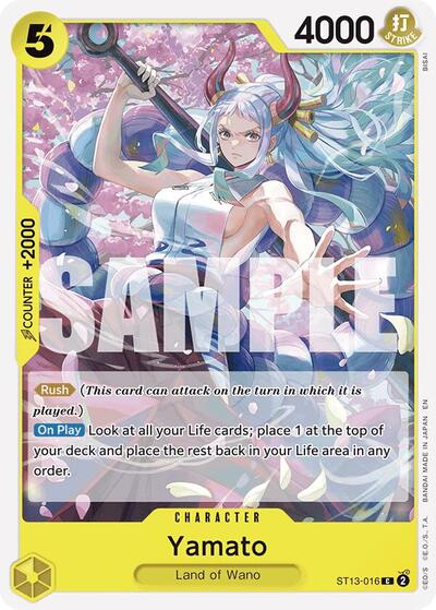 Yamato (Reprint) #ST13-016 Starter Deck 28: GREEN/YELLOW Yamato