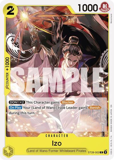 Izo #ST28-002 Starter Deck 28: GREEN/YELLOW Yamato