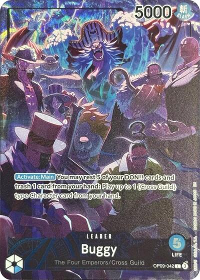 Buggy (English Version 2nd Anniversary Set) #OP09-042 One Piece Promotion Cards