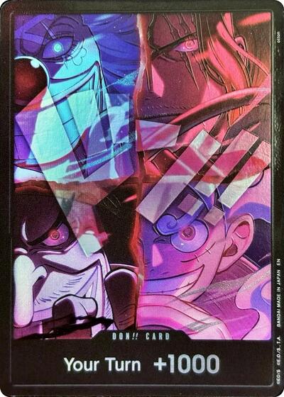 DON!! Card (English Version 2nd Anniversary Set) #promo One Piece Promotion Cards