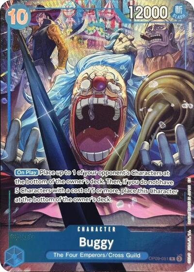 Buggy (English Version 2nd Anniversary Set) #OP09-051 One Piece Promotion Cards