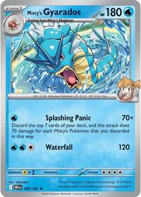Misty's Gyarados #49 Deck Exclusives