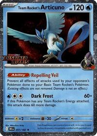 Team Rocket's Articuno (Cosmos Holo) #51 Miscellaneous Cards & Products