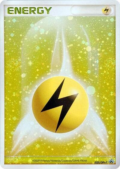 Basic Lightning Energy #25 DPt-P Promotional cards (Japanese)