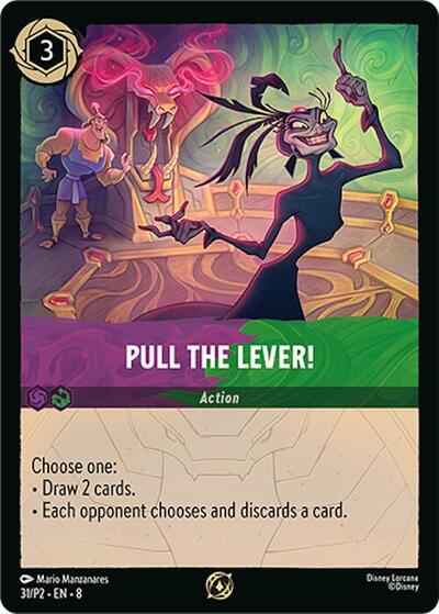 Pull the Lever! #31 Disney Lorcana Promo Cards