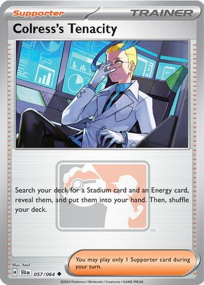 Colress's Tenacity #57 League & Championship Cards