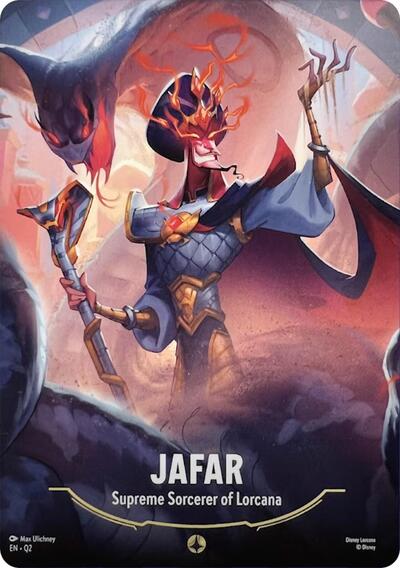 Jafar - Supreme Sorcerer of Lorcana (Oversized) #promo Illumineer's Quest: Palace Heist
