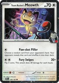 Team Rocket's Meowth #149 Miscellaneous Cards & Products