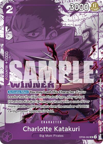 Charlotte Katakuri (Winner Pack 2025 Vol. 3) #OP08-062 One Piece Promotion Cards