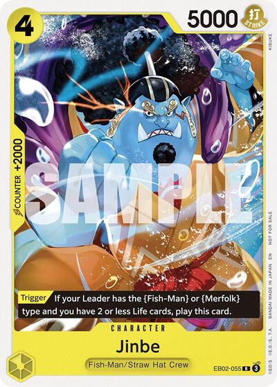 Jinbe (Tournament Pack 2025 Vol. 3) #EB02-055 One Piece Promotion Cards