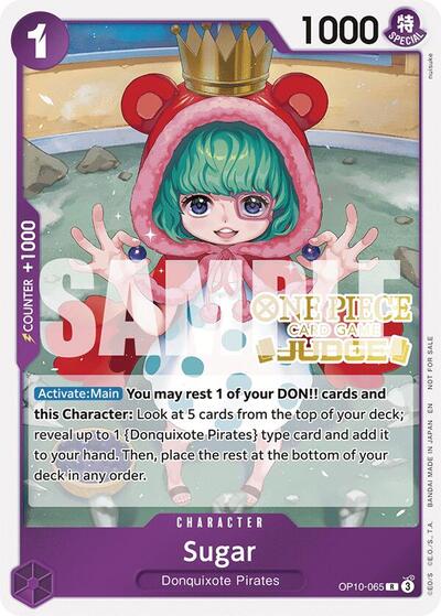 Sugar (Judge Pack Vol. 6) #OP10-065 One Piece Promotion Cards