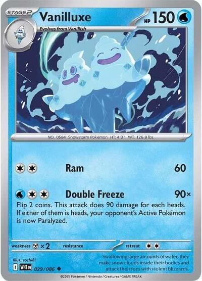 Vanilluxe #29 White Flare