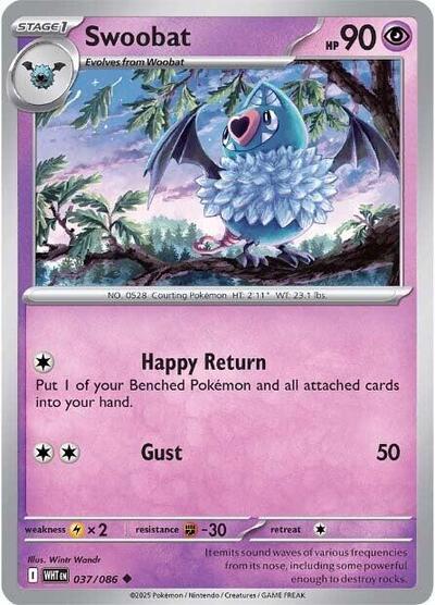 Swoobat #37 White Flare