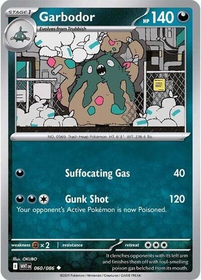 Garbodor #60 White Flare