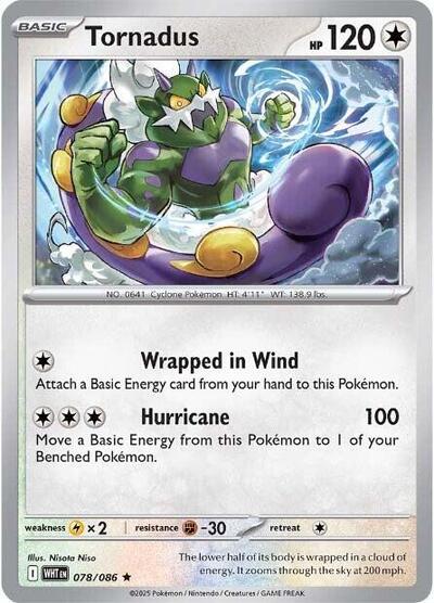 Tornadus #78 White Flare