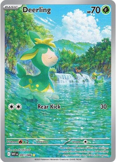 Deerling #91 White Flare