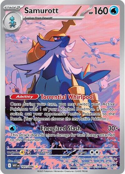Samurott #107 White Flare