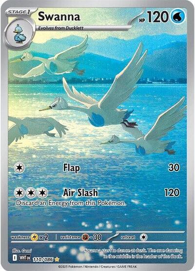 Swanna #110 White Flare