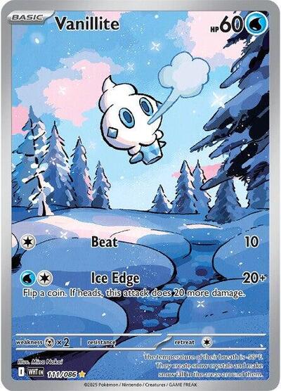 Vanillite #111 White Flare