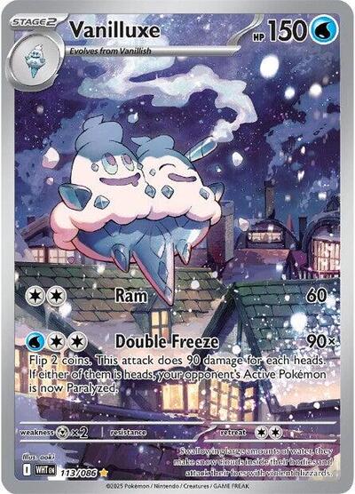 Vanilluxe #113 White Flare