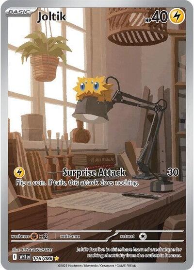 Joltik #116 White Flare
