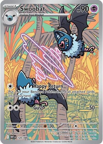 Swoobat #120 White Flare